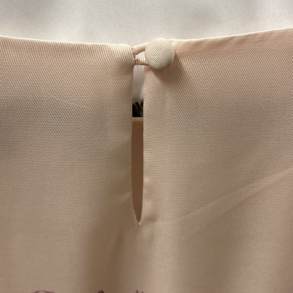 346 Brooks Brothers Pink Floral Long Sleeve Dress see photos as description EUC - Picture 4 of 17